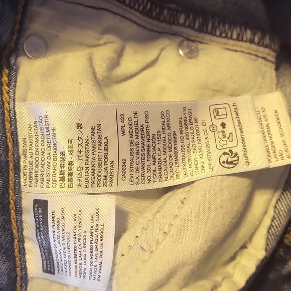 Levi's 94 Baggy Seamed Women's Jean's 27 - Picture 6 of 11